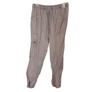 Nicole‎ Miller New York Lyocell Jogger Pants Womens Size S Drawstring Casual
